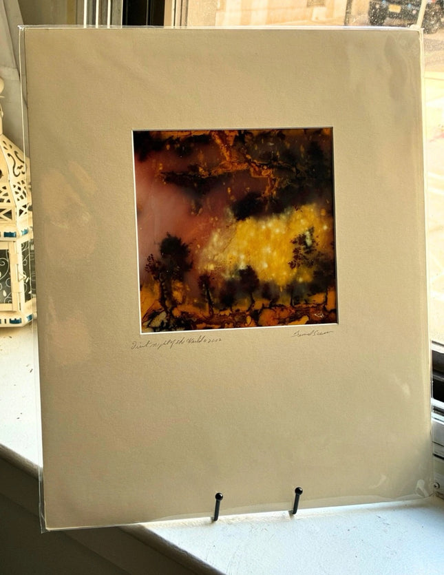 First Night of the World - 14x17 Matted