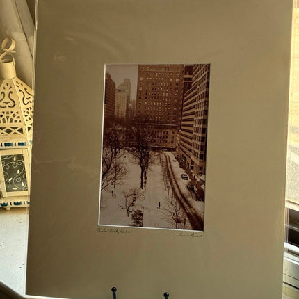 Winter Walk - 14" x 17" Matted
