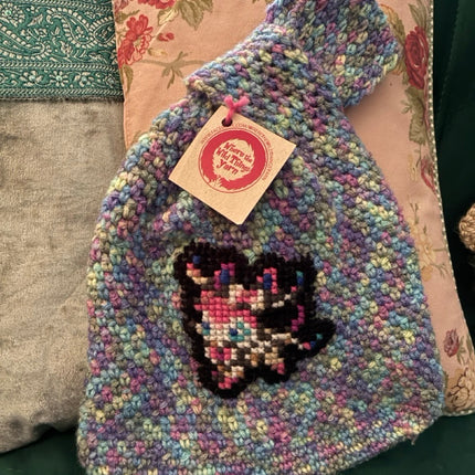 Hand-Crocheted Sylveon Purse
